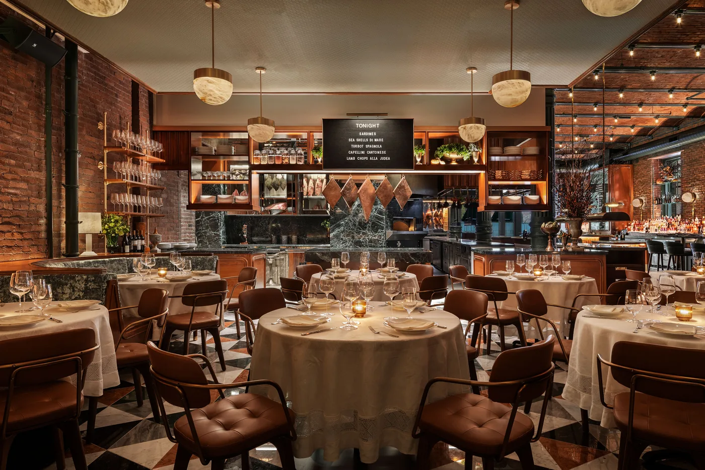 Torrisi - dining room interior