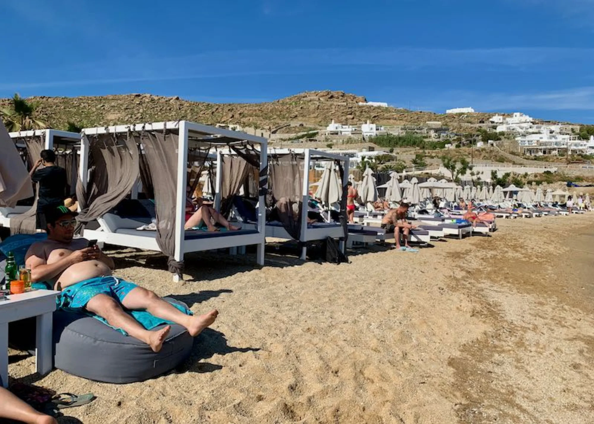 Tropicana - beach club daybeds