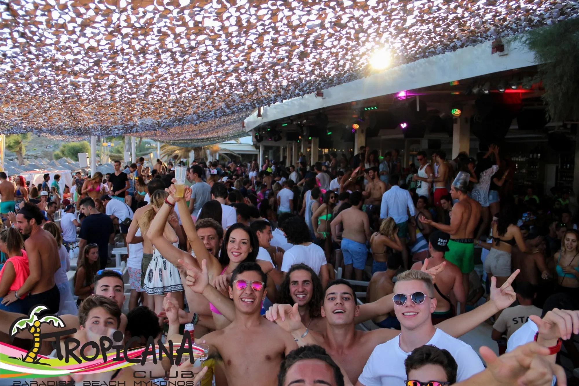 Tropicana - confetti party canopy