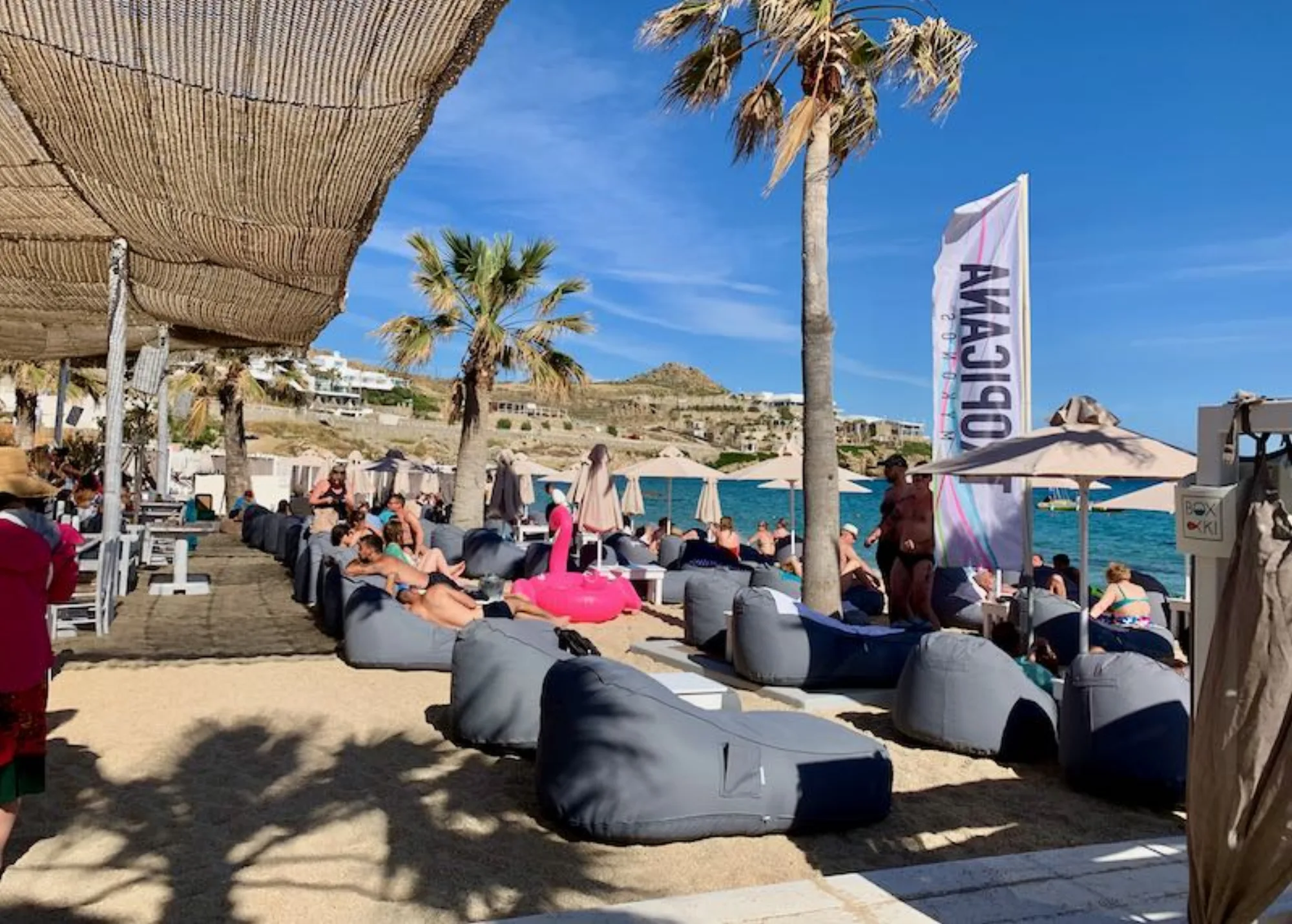 Tropicana - dayclub in Mykonos