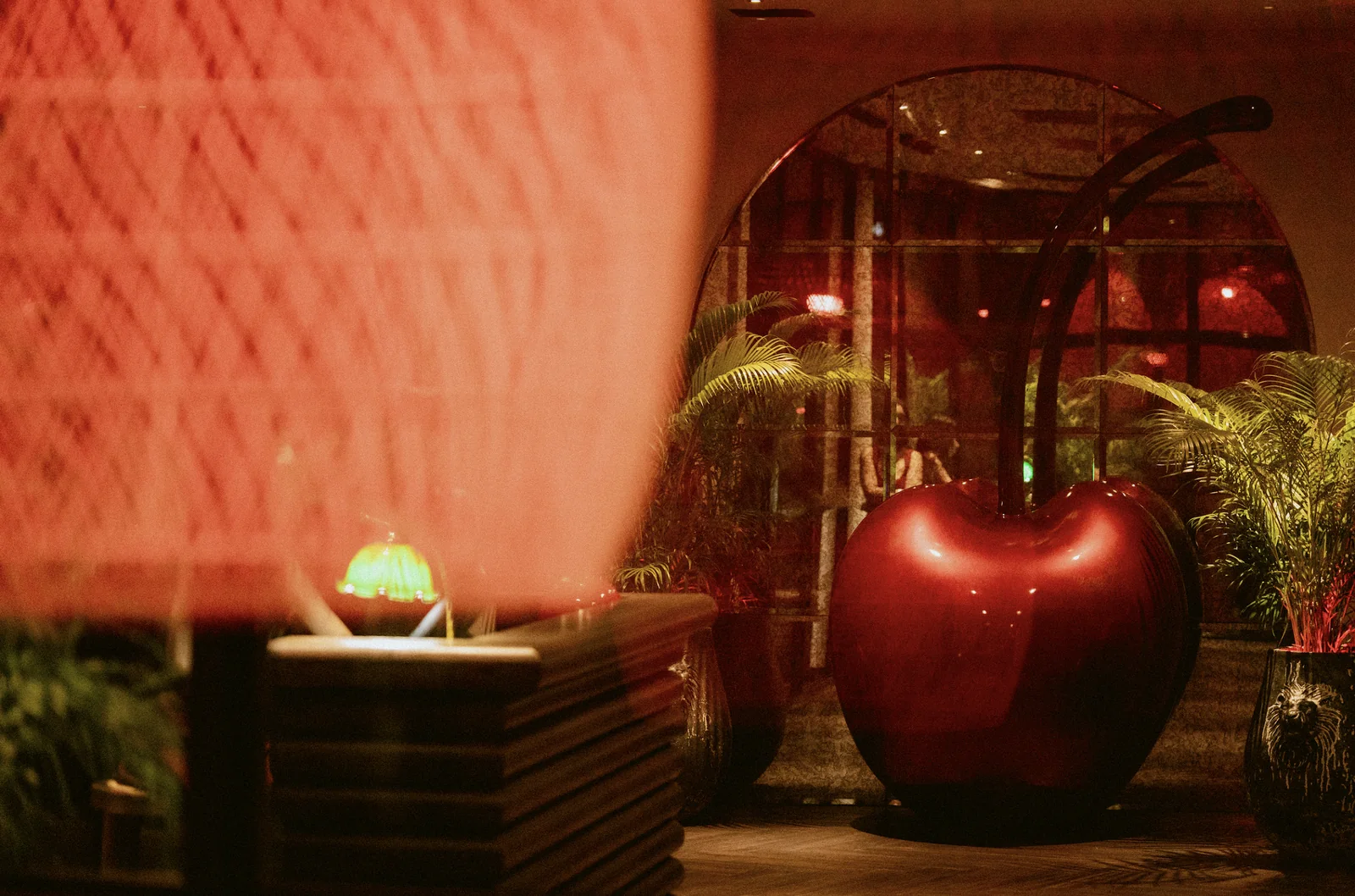 Upper House - the room in red