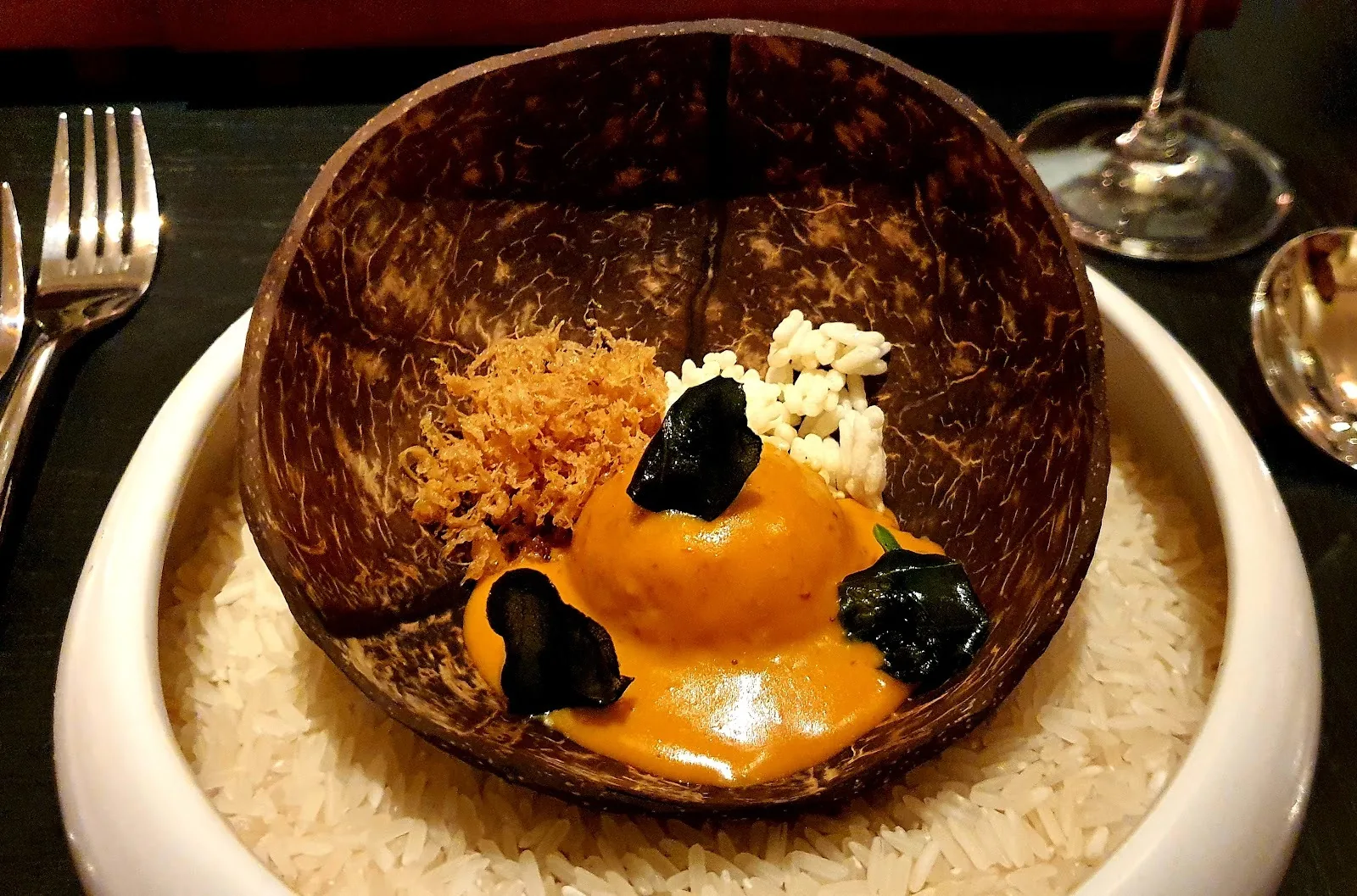 Wana Yook - signature khao gaeng coconut curry rice dish