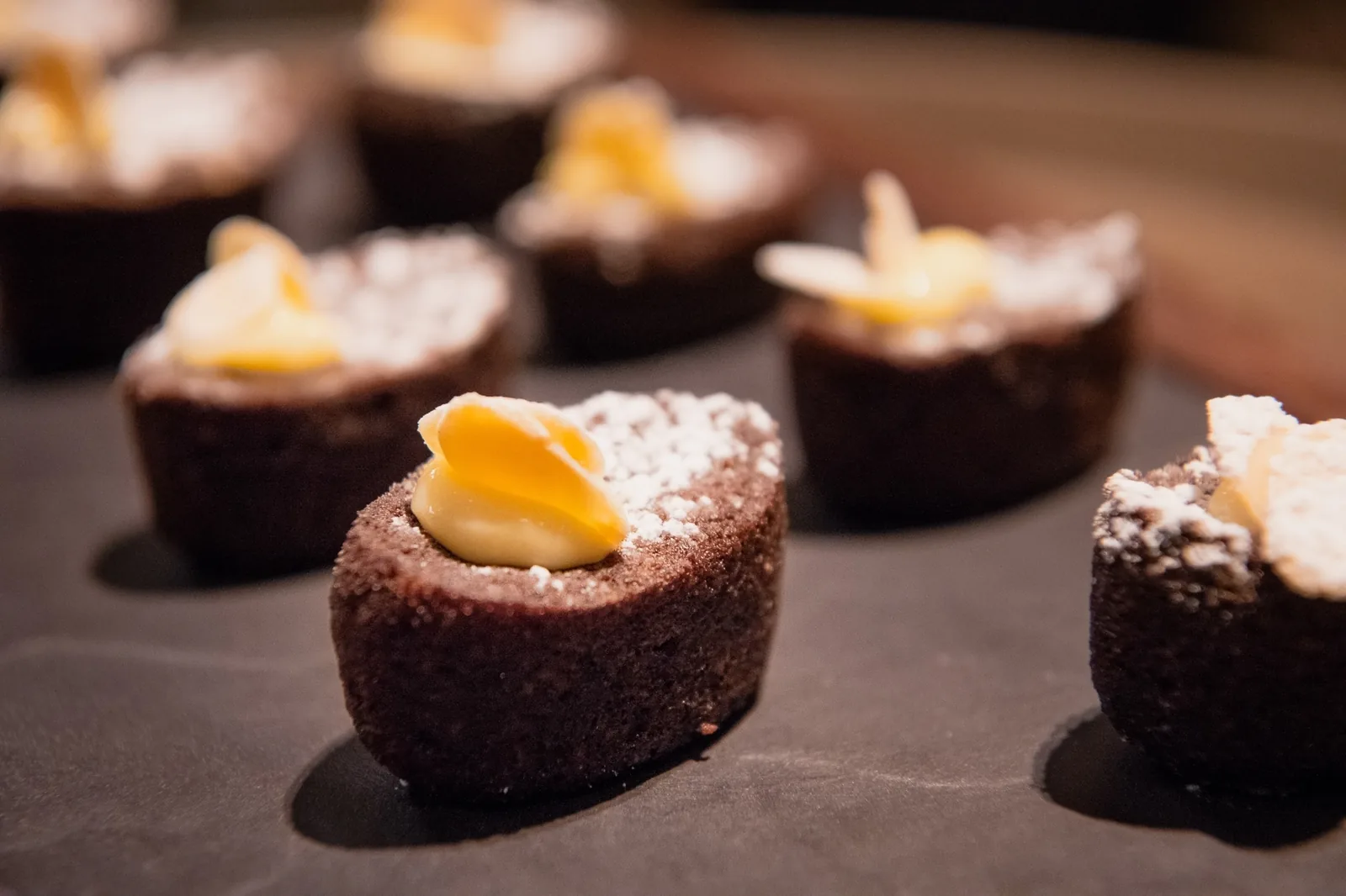 Water Library - chocolate lava cake
