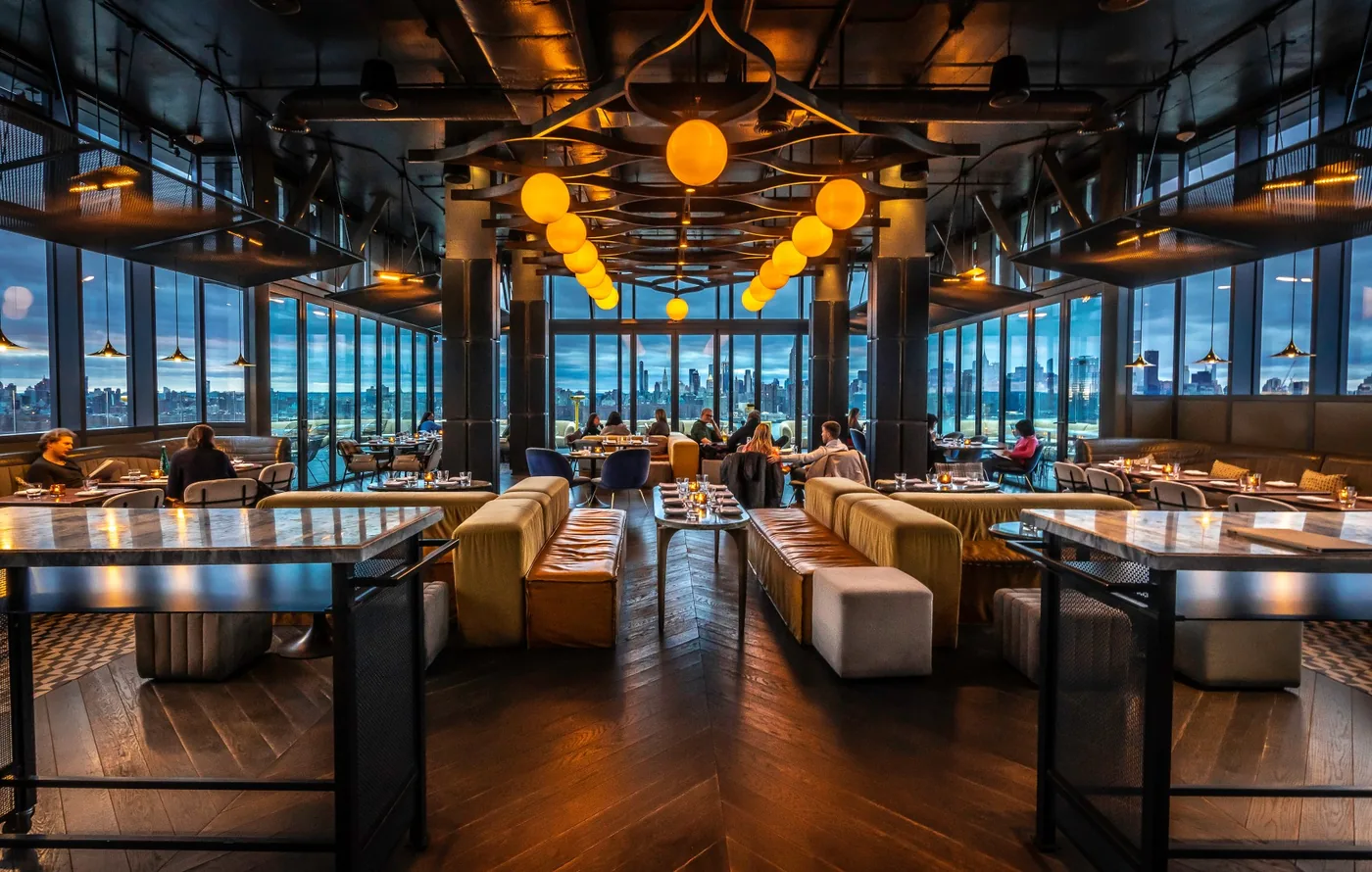 Westlight - rooftop terrace sunset