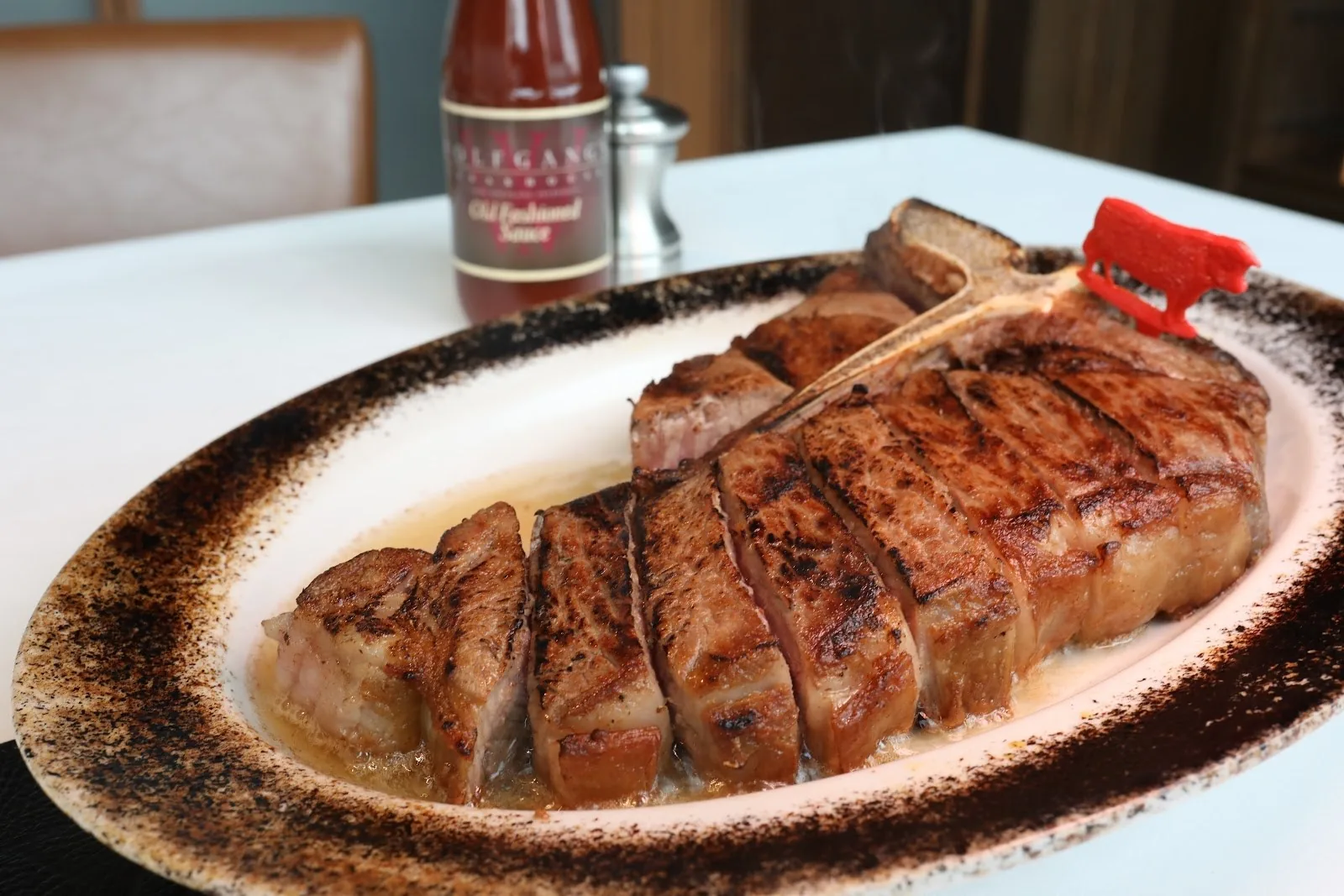 Wolfgang's Steakhouse - signature sizzling steak platter