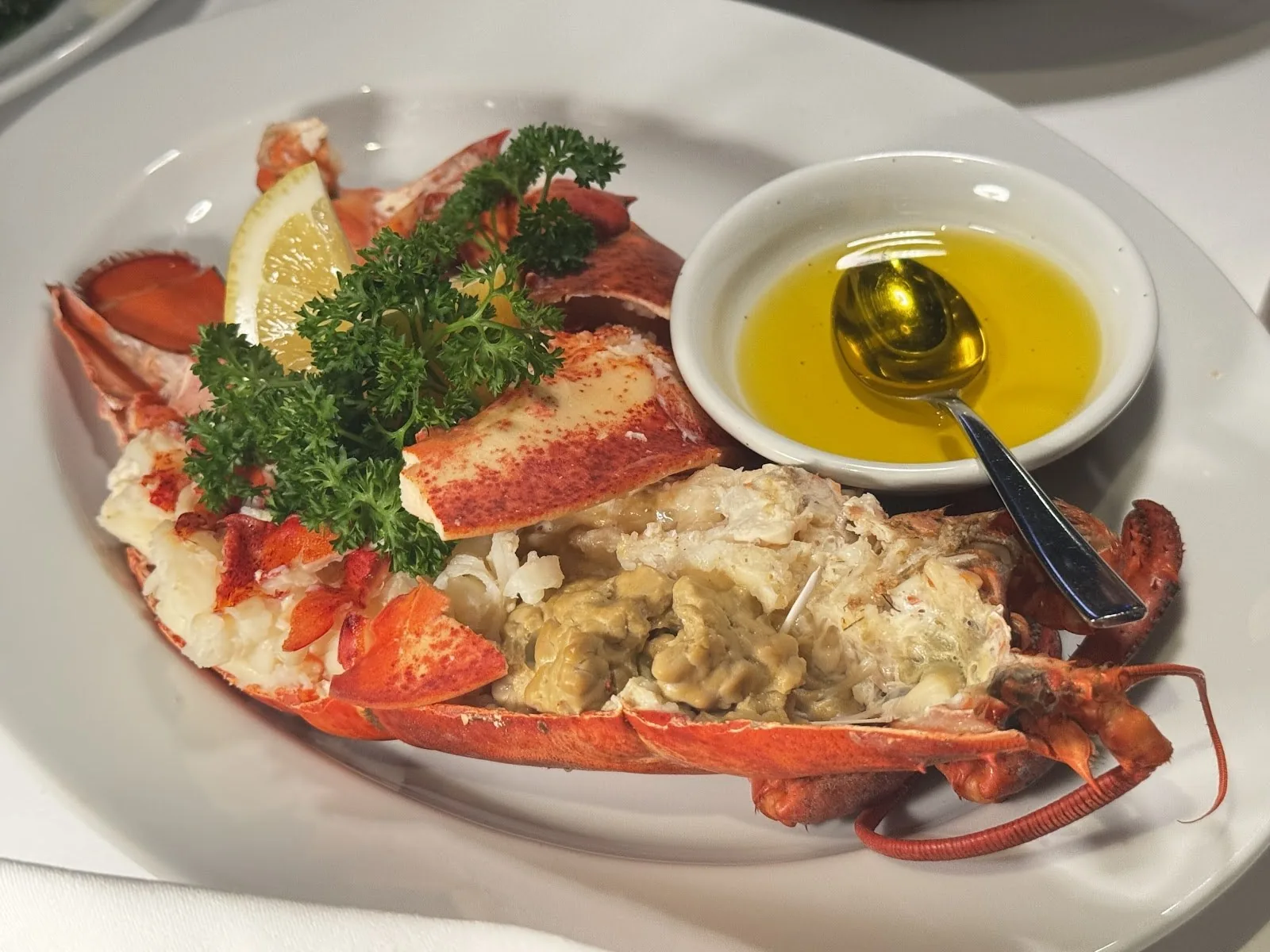 Wolfgang's Steakhouse - lobster platter