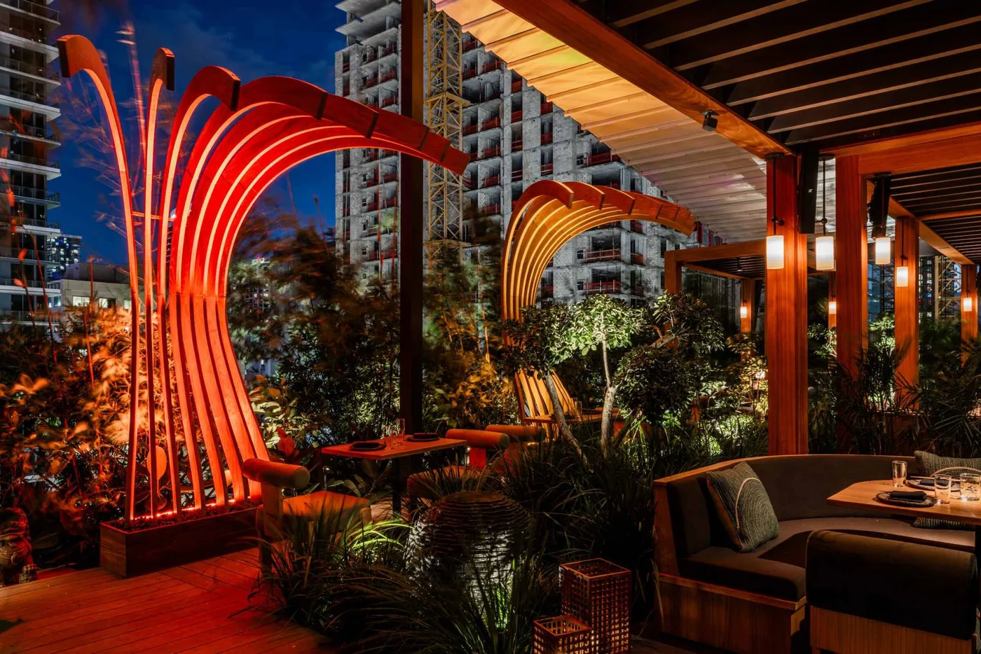 Yamashiro Miami - dining room view