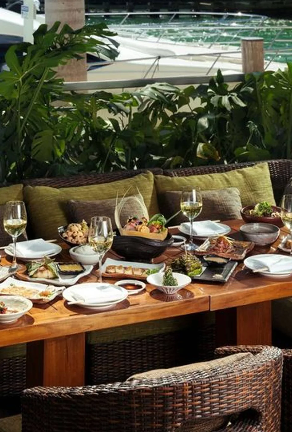 Zuma Miami - riverfront terrace